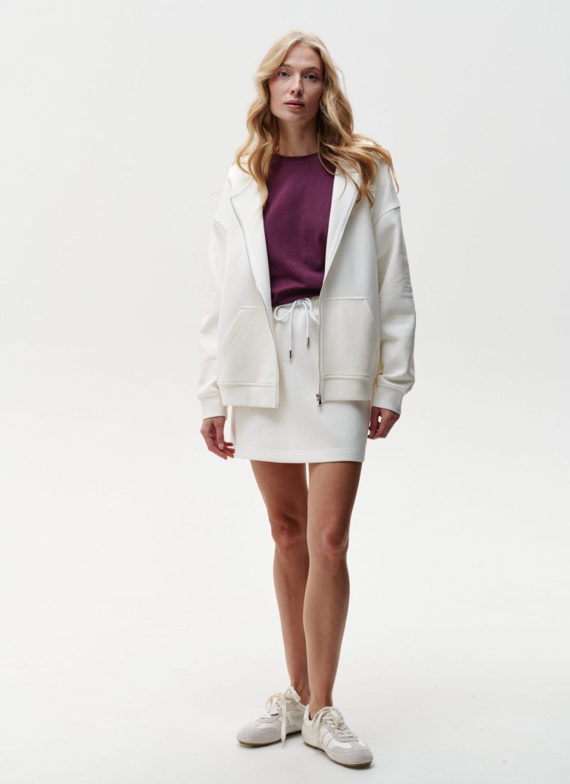 Худи на молнии Pure Nikasport, W4PR34-ECR, цвет экрю