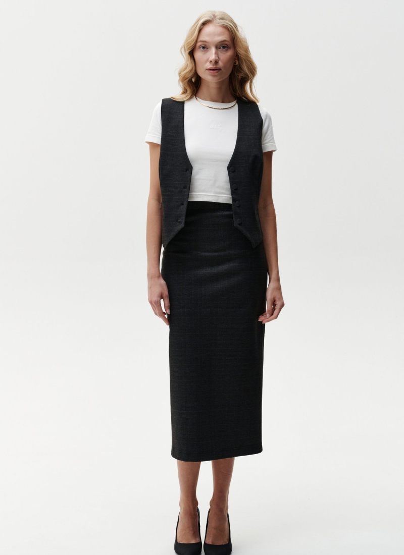 Жилетка Office Core Nikasport, 1W2OC21W-15MLT69, цвет черный