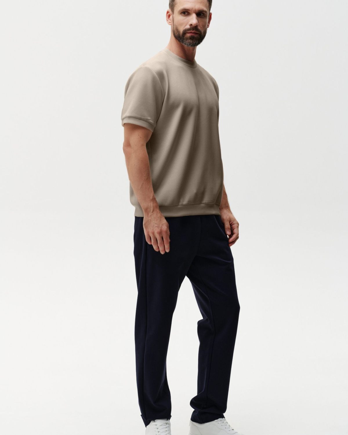 Футболка Softwear Nikasport, 2M4SW47W-25BGE10, цвет бежевый