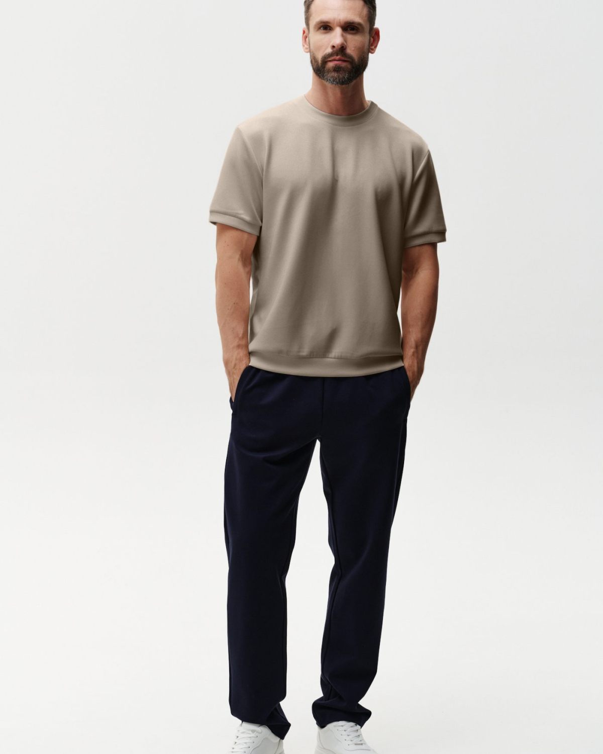 Футболка Softwear Nikasport, 2M4SW47W-25BGE10, цвет бежевый