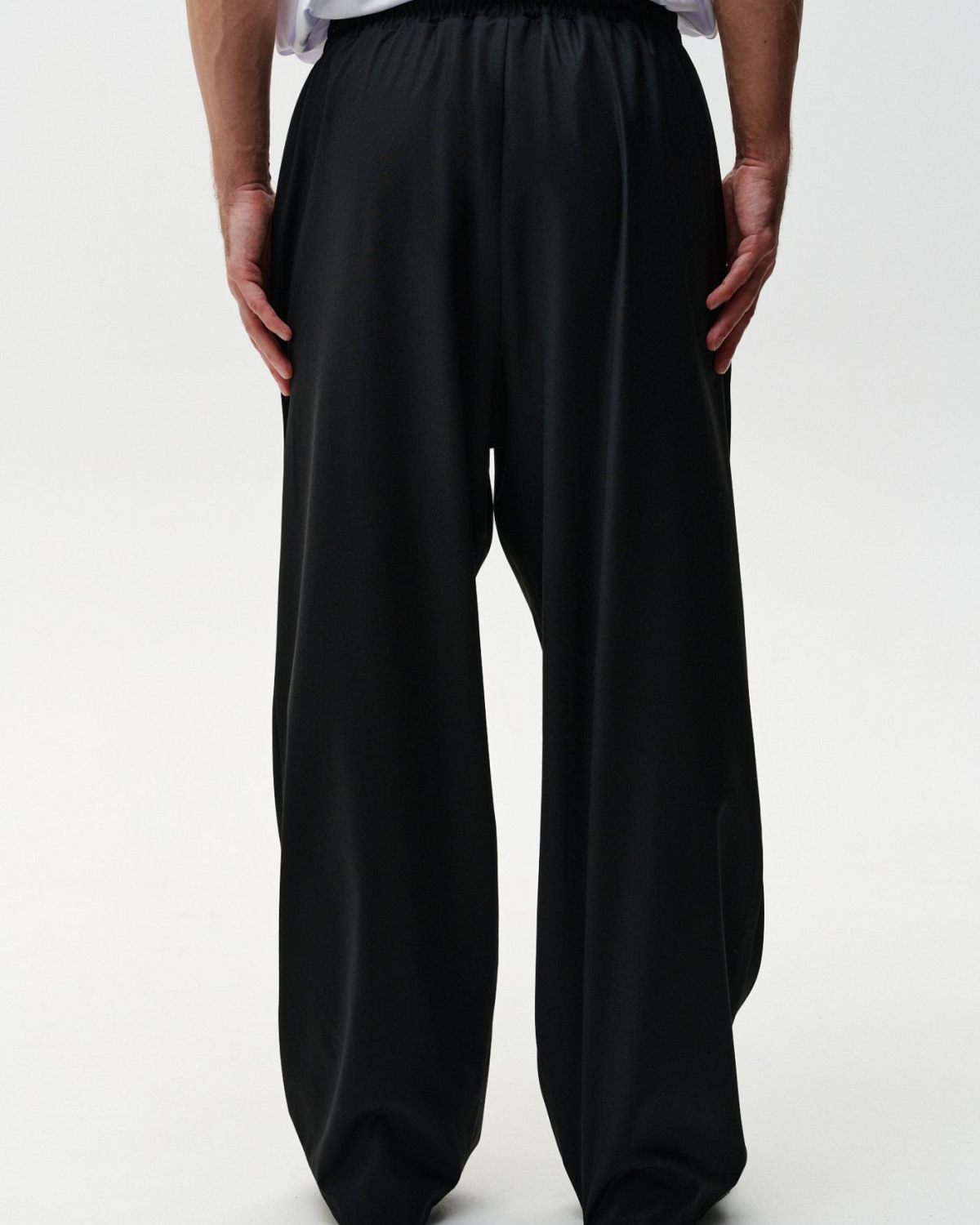 Широкие прямые брюки 