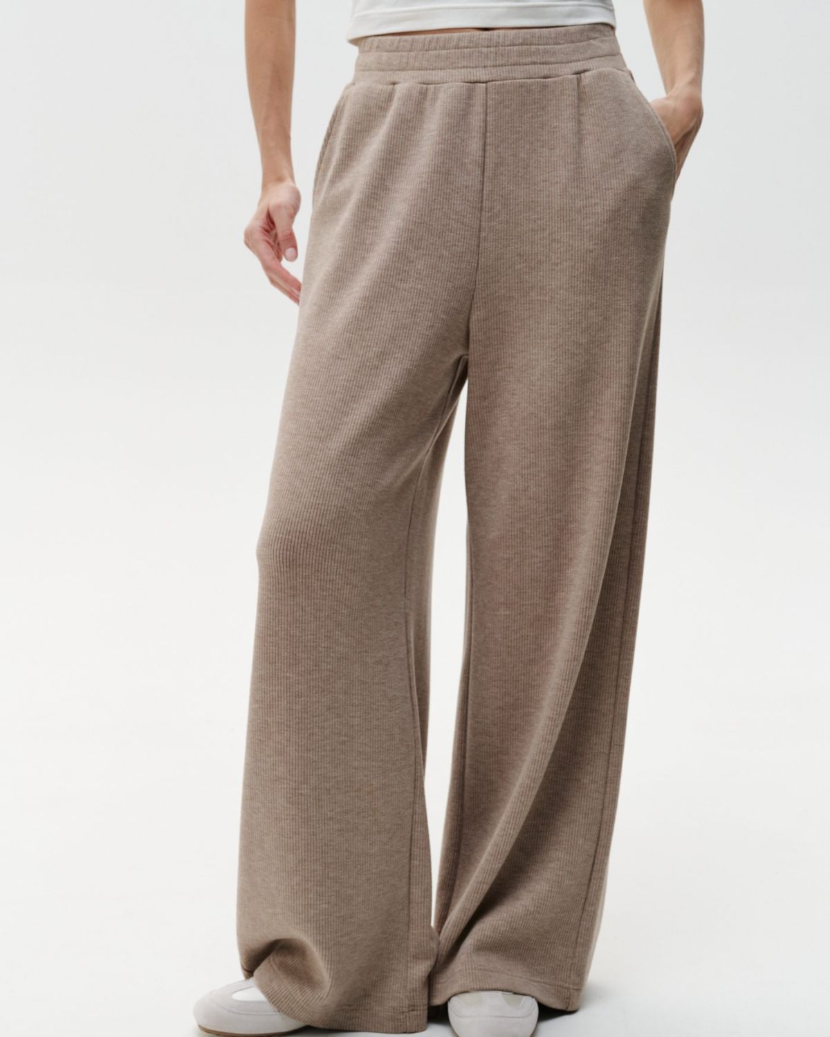 Брюки широкие Softwear Nikasport, 2W4SW84E1-25BGE/MLG67, цвет бежевый