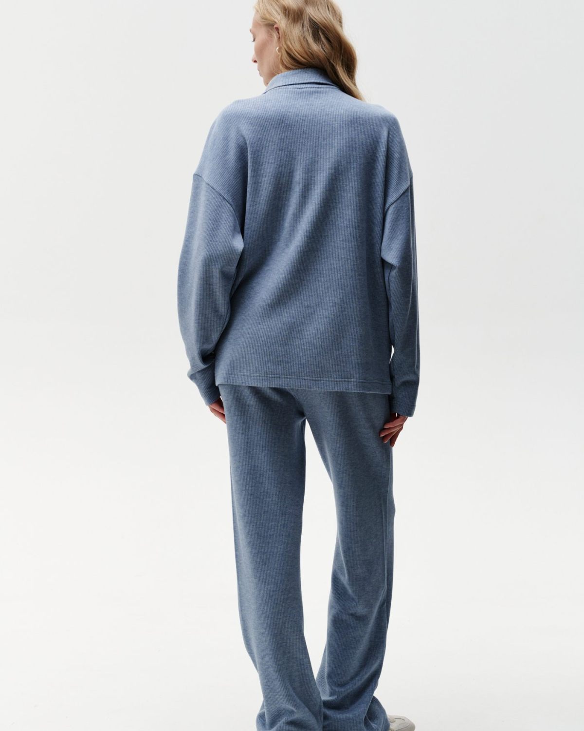 Брюки широкие Softwear Nikasport, 2W4SW84E1-25LGT/BLU78, цвет голубой