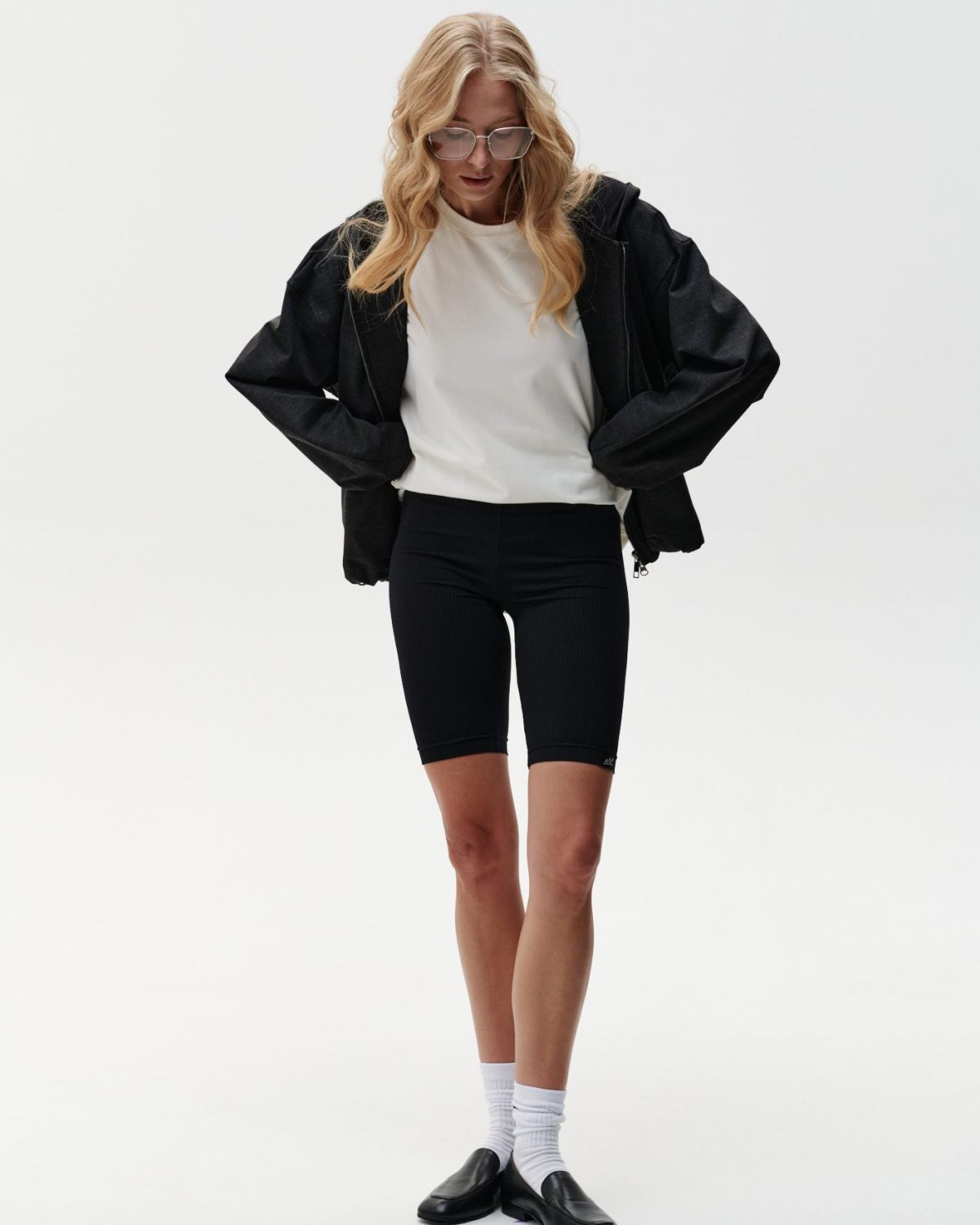 Велосипедки Classic Nikasport, 3W5CL93JF-46BLK73, цвет черный