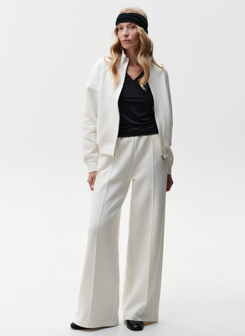 Брюки широкие со стрелками Pure Nikasport, W4PR84-ECR, цвет экрю