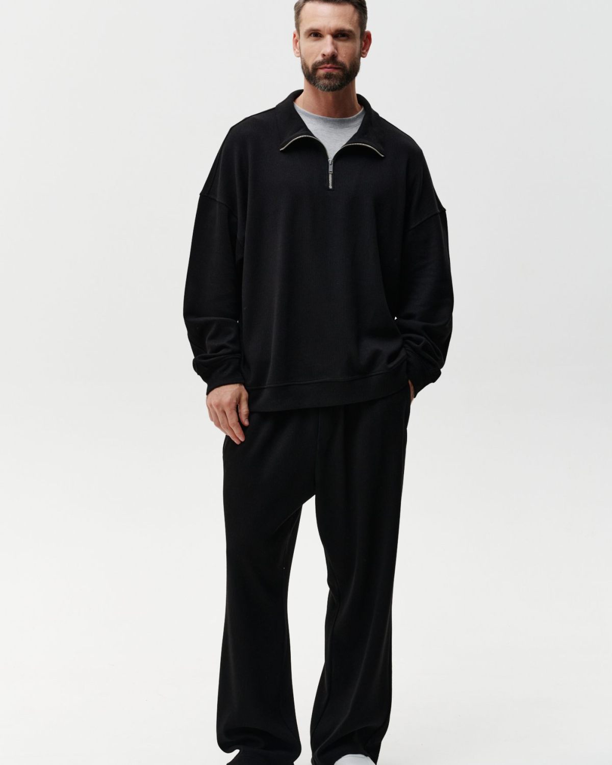 Брюки широкие Softwear Nikasport, 2M4SW84W-25BLK86, цвет черный