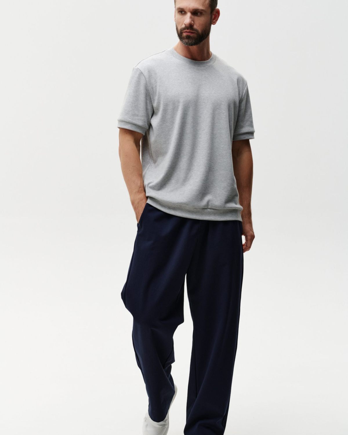 Футболка Softwear Nikasport, 2M4SW47W-14GRY/MLG10, цвет серый меланж