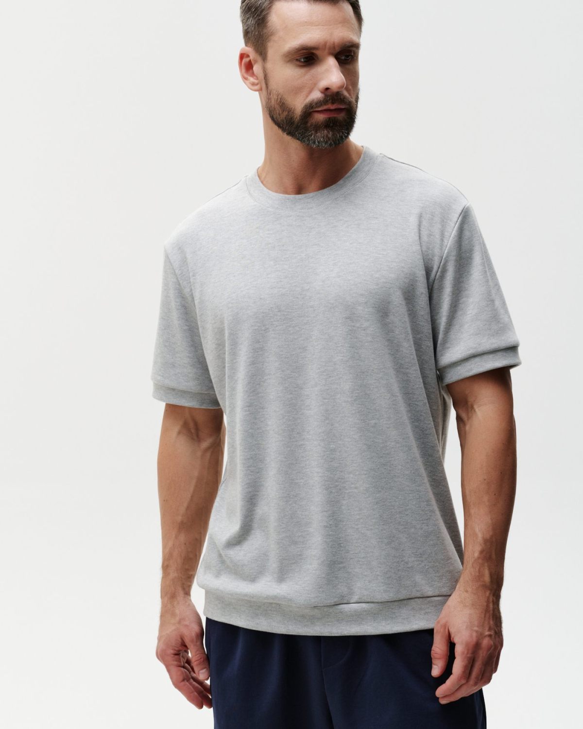 Футболка Softwear Nikasport, 2M4SW47W-14GRY/MLG10, цвет серый меланж