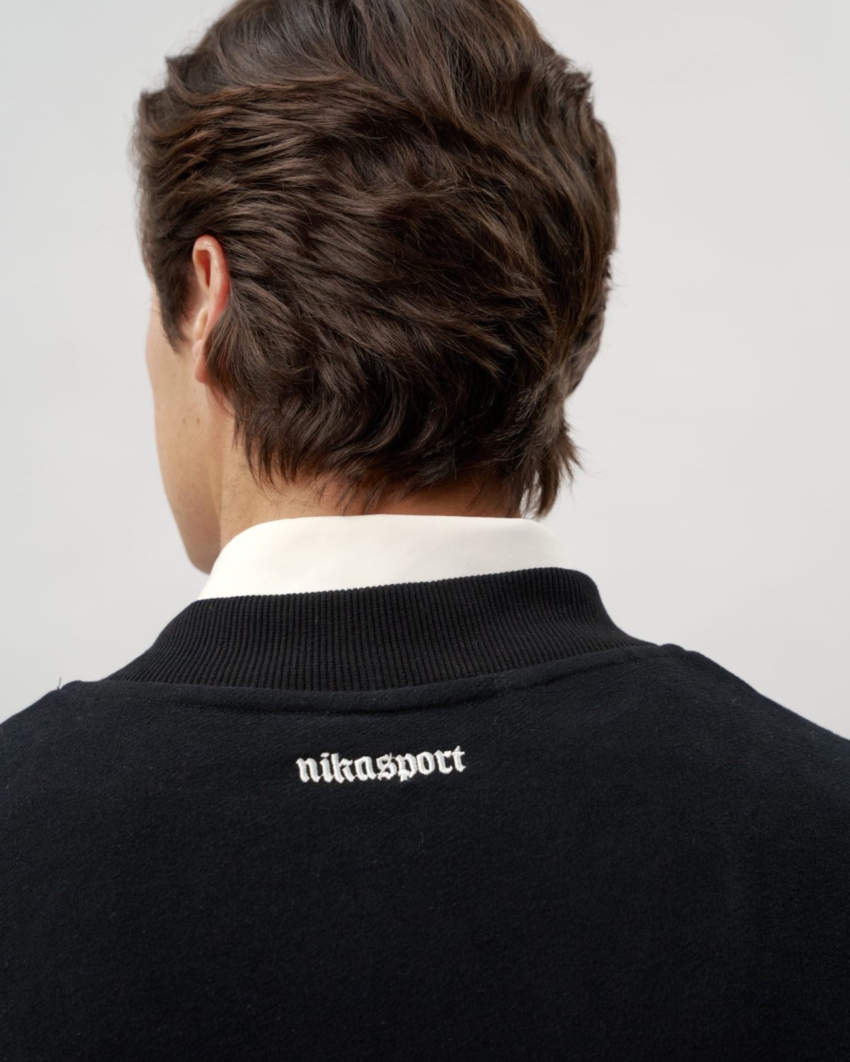 Джемпер смокинг  на молнии Villains Academy Nikasport, M3VA31-BLK, цвет черный