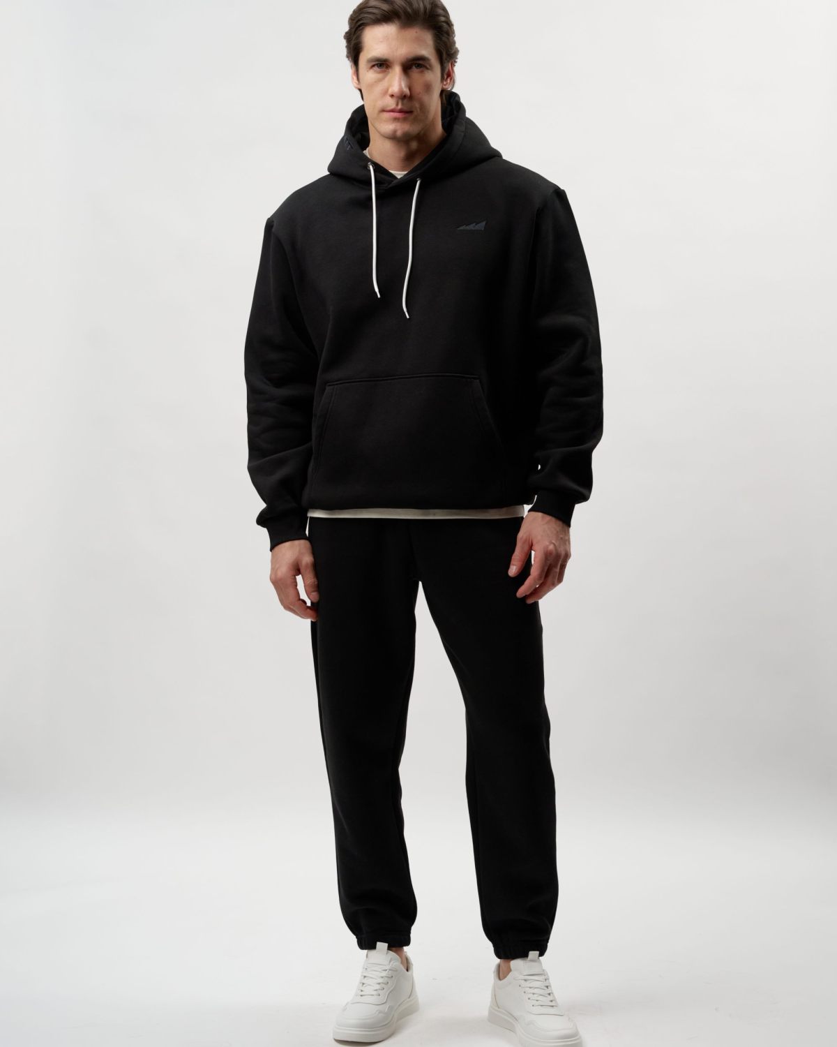 Утепленные брюки джоггеры Classic Nikasport, CL53-M12-BLK, цвет черный