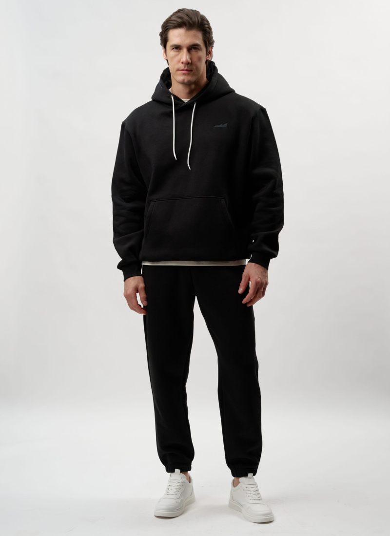 Утепленные брюки джоггеры Classic Nikasport, CL53-M12-BLK, цвет черный