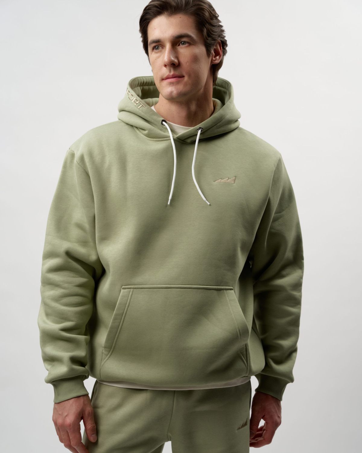 Утепленное худи Classic Nikasport, CL29-M11-OLV, цвет оливковый