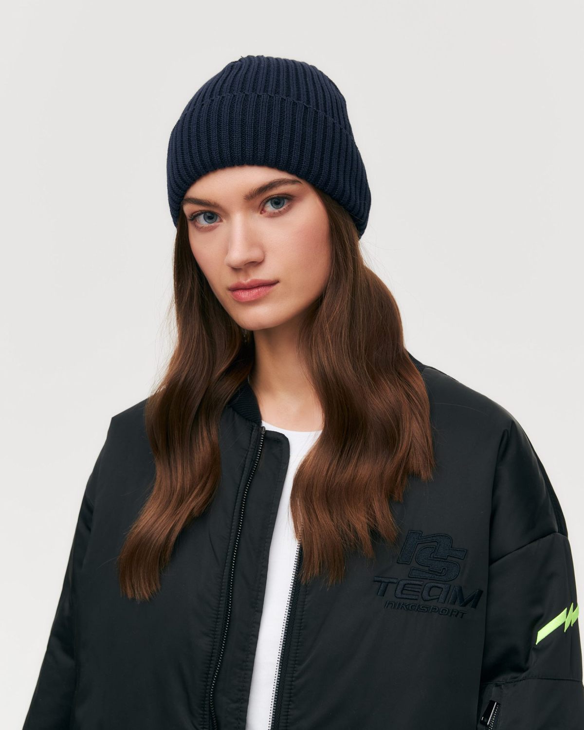 Шапка стандартная Nikasport, M5CL132-DRK/BLU, цвет темно-синий