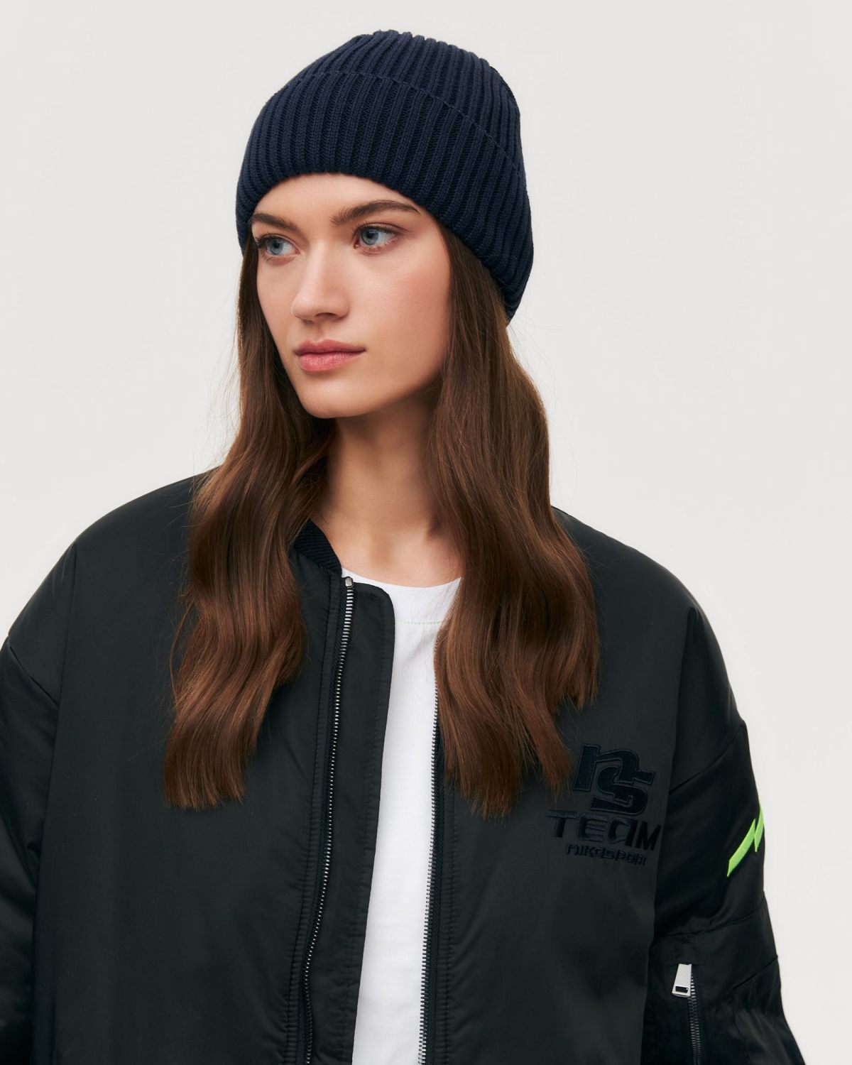 Шапка стандартная Nikasport, M5CL132-DRK/BLU, цвет темно-синий