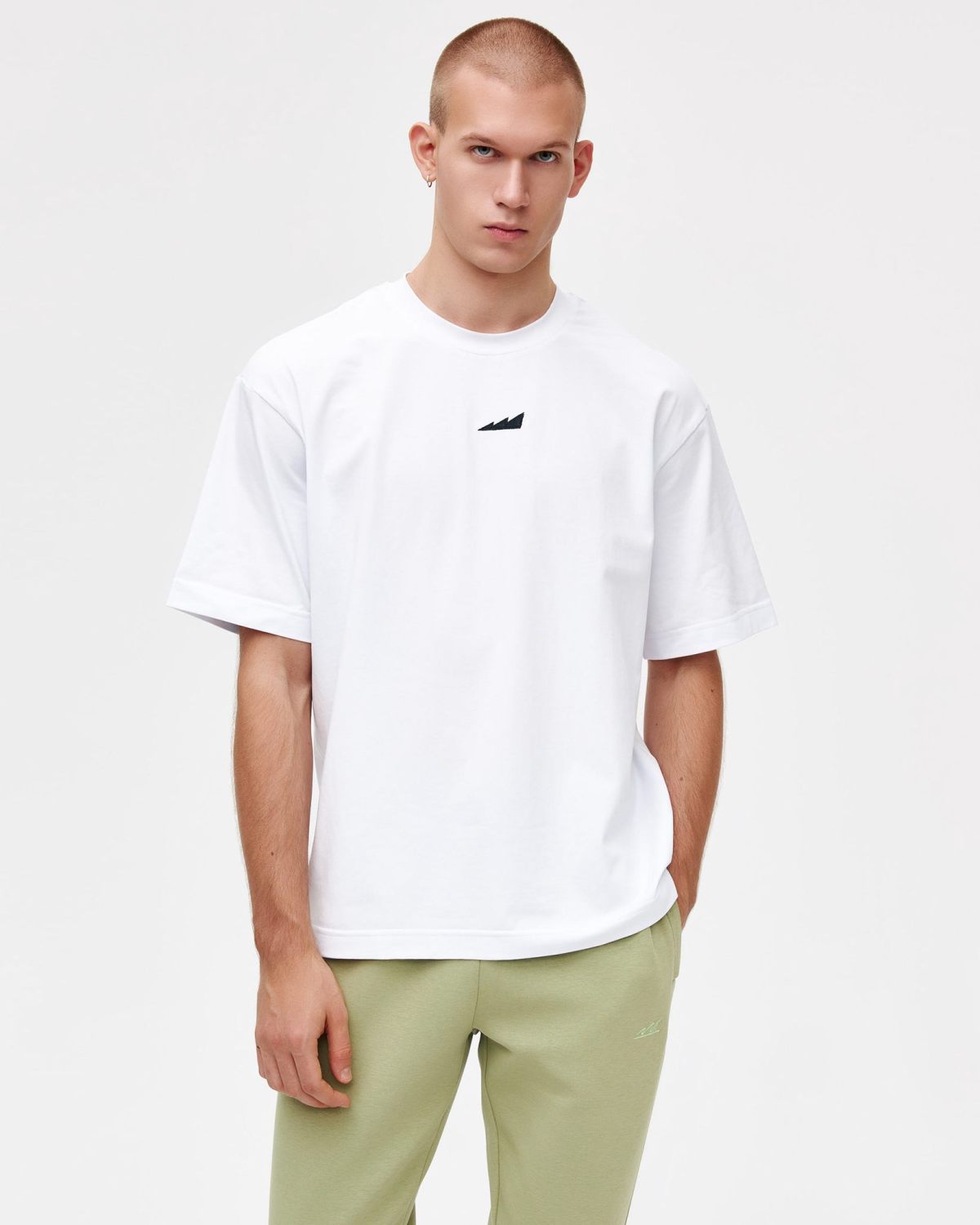 Футболка Oversize Classic Nikasport, M5CL47-WHT, цвет белый