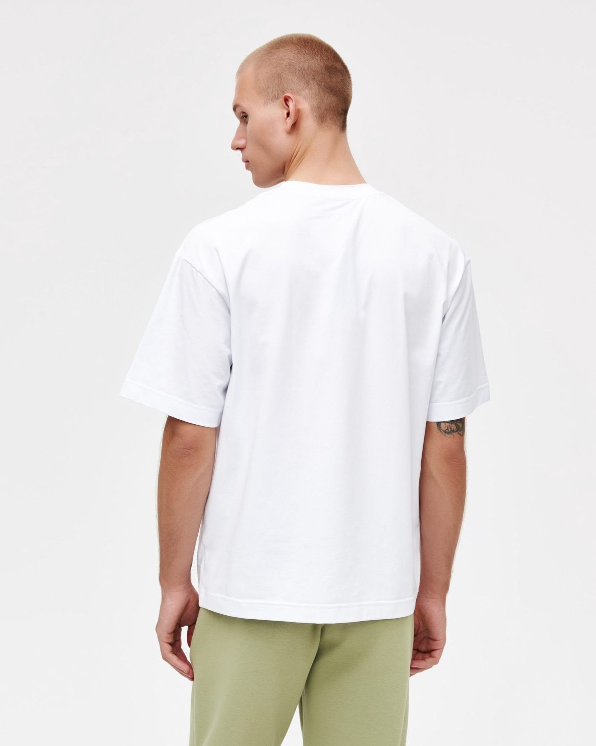 Футболка Oversize Classic Nikasport, M5CL47-WHT, цвет белый