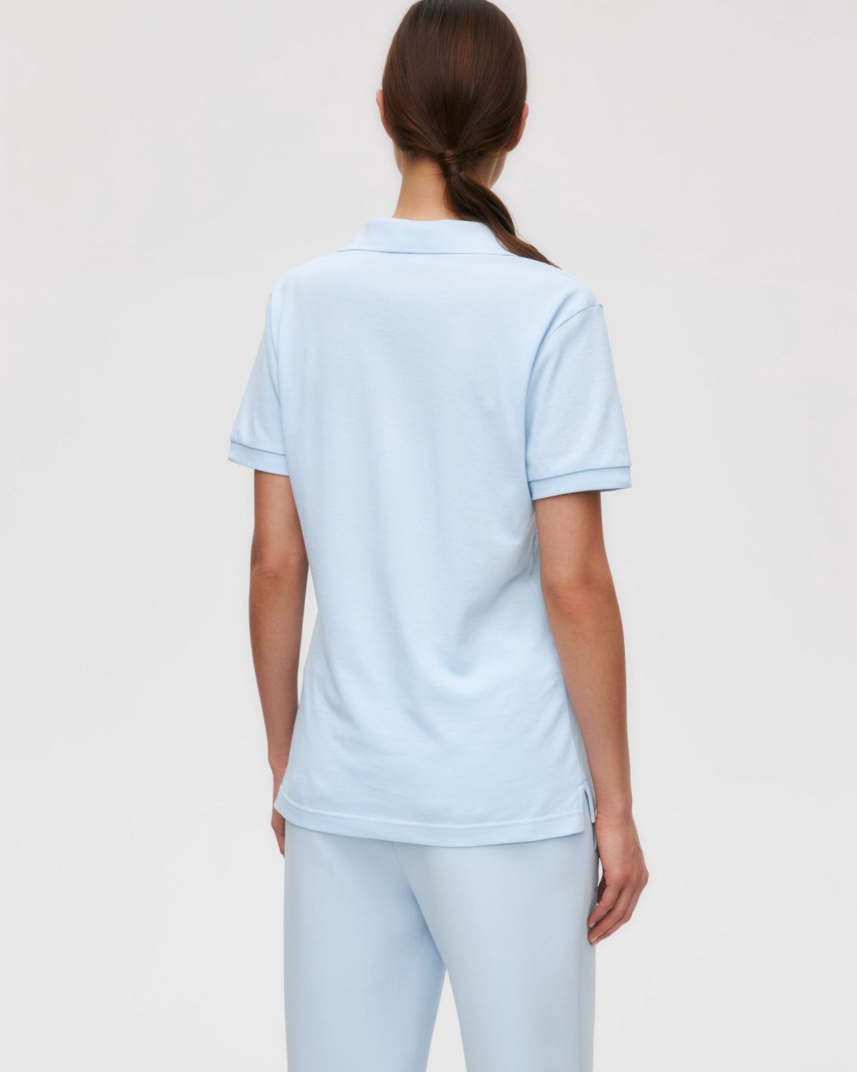 Поло Regular Pure Nikasport, W5CLP412-LGT/BLU, цвет голубой