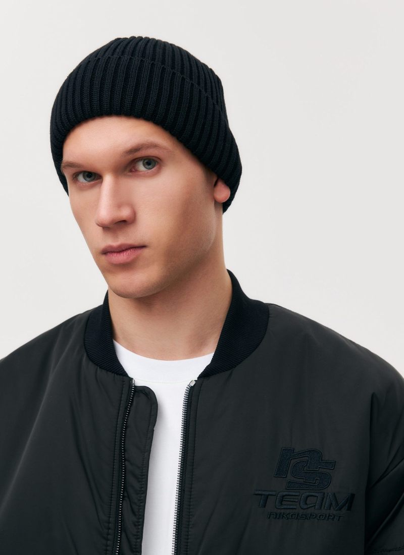 Шапка стандартная Nikasport, M5CL132-BLK, цвет черный