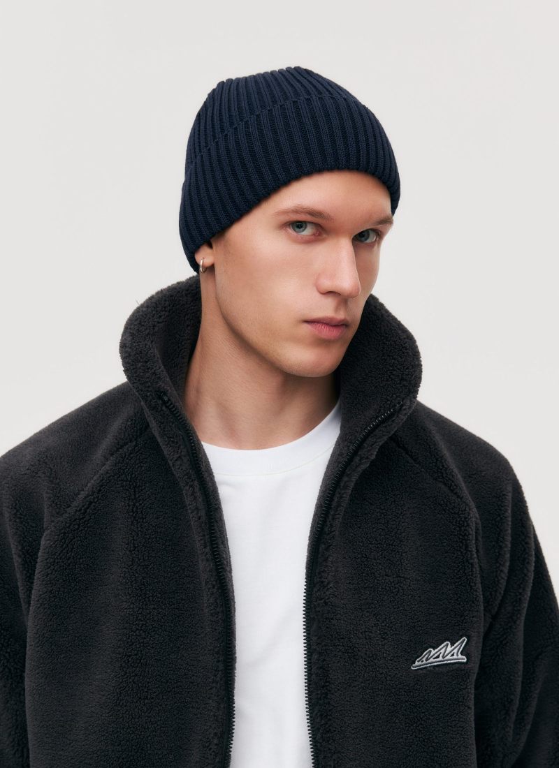 Шапка стандартная Nikasport, M5CL132-DRK/BLU, цвет темно-синий