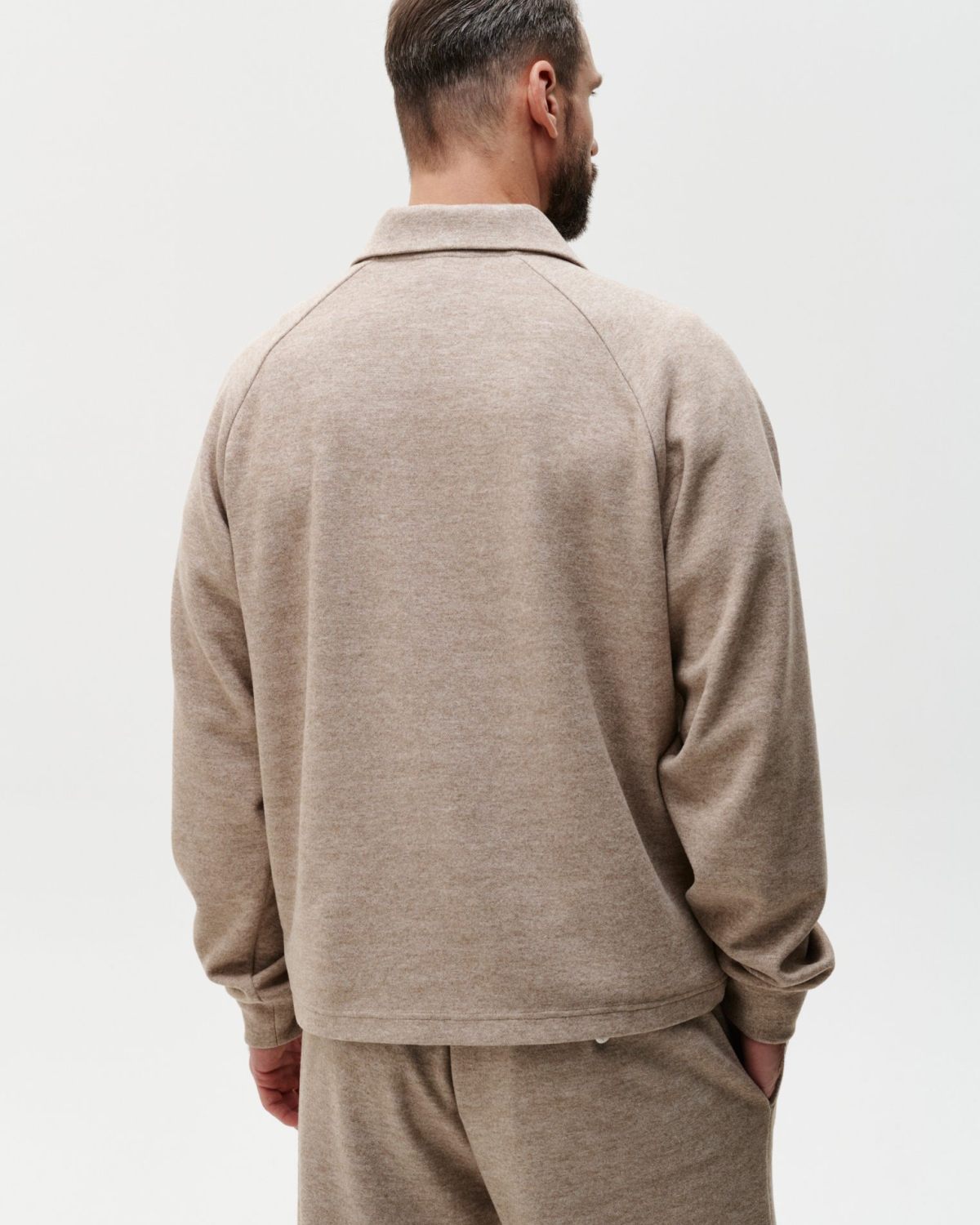 Джемпер на молнии Softwear Nikasport, 2M4SW31E1-25BGE/MLG86, цвет бежевый