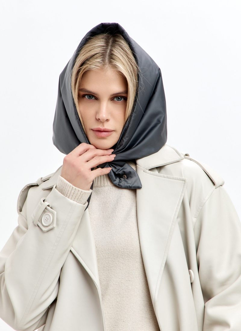 Косынка утепленная Pure Nikasport, 1W8PR143W-47GPH40, цвет графит