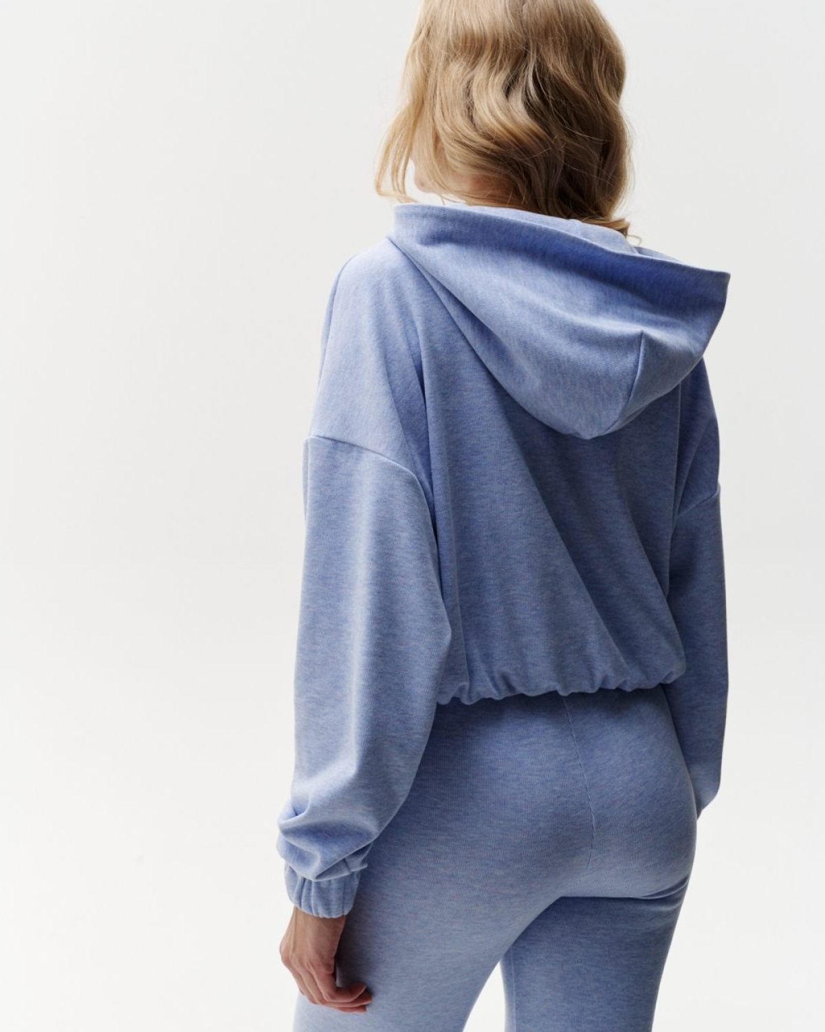 Укороченный худи Softwear Nikasport, 2W4SW34E1-50LGT/BLU39, цвет голубой