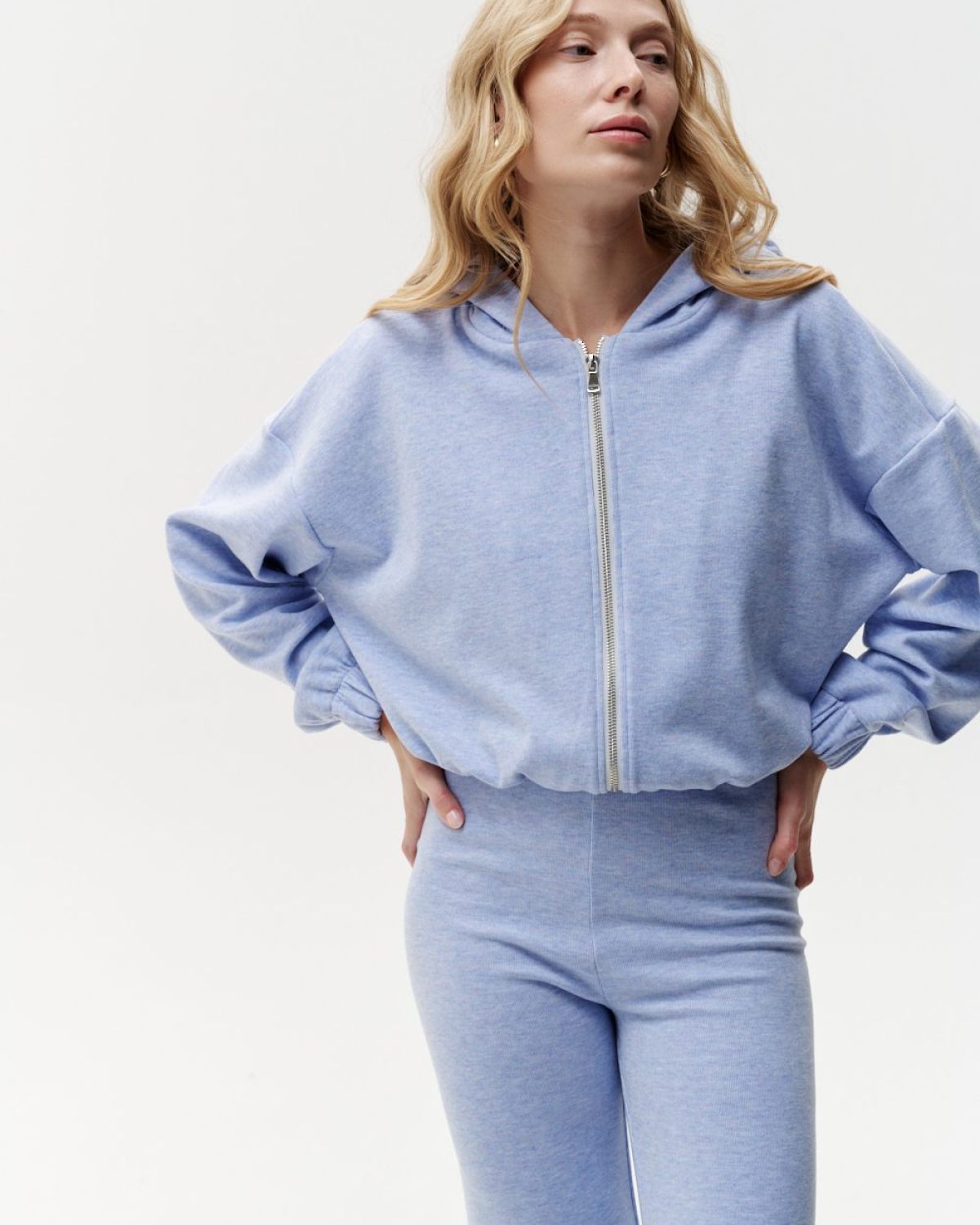 Расклешенные брюки Softwear Nikasport, 2W4SW815W-50LGT/BLU39, цвет голубой