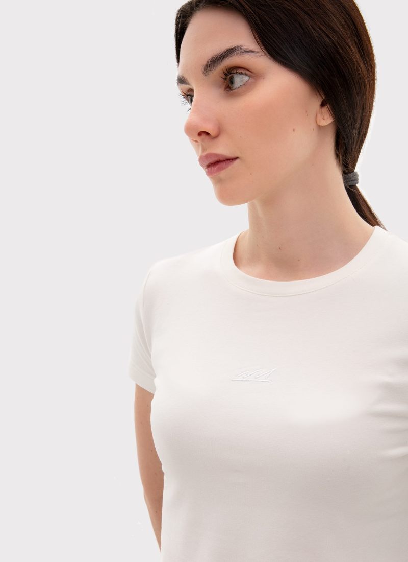 Укороченная футболка Pure Nikasport, W5CLP45-ECR, цвет экрю