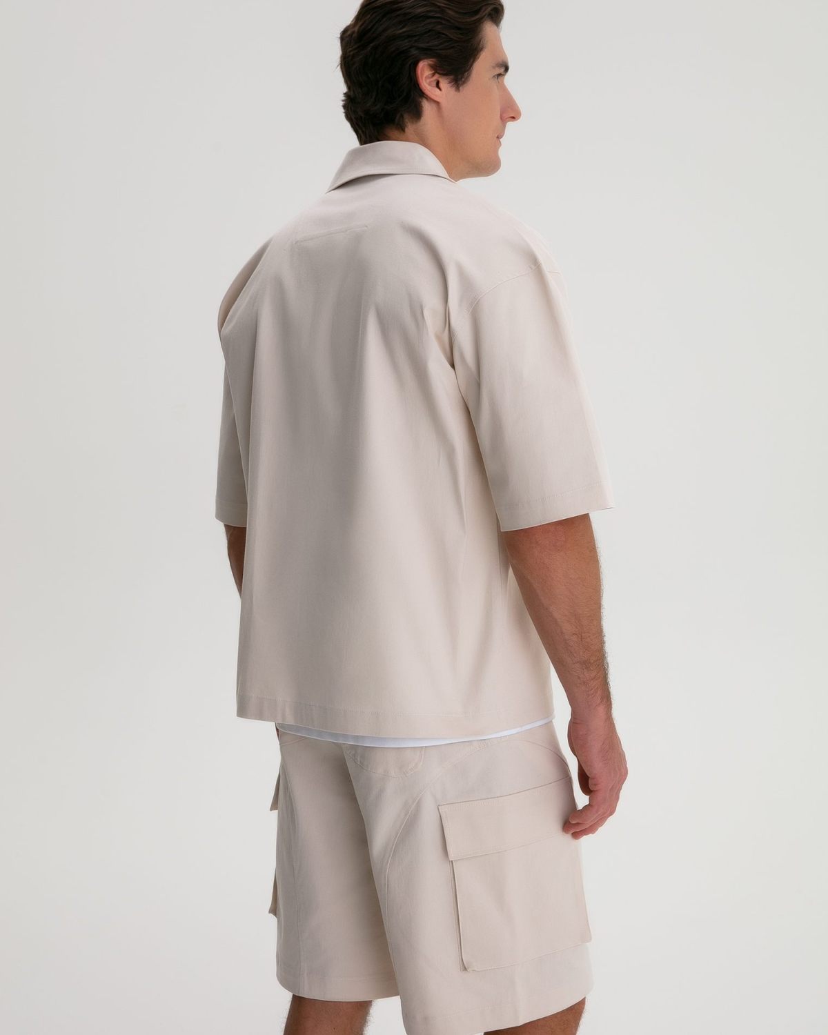 Рубашка джинсовая с коротким рукавом Gardenika Nikasport, M3GN53-ECR, цвет экрю