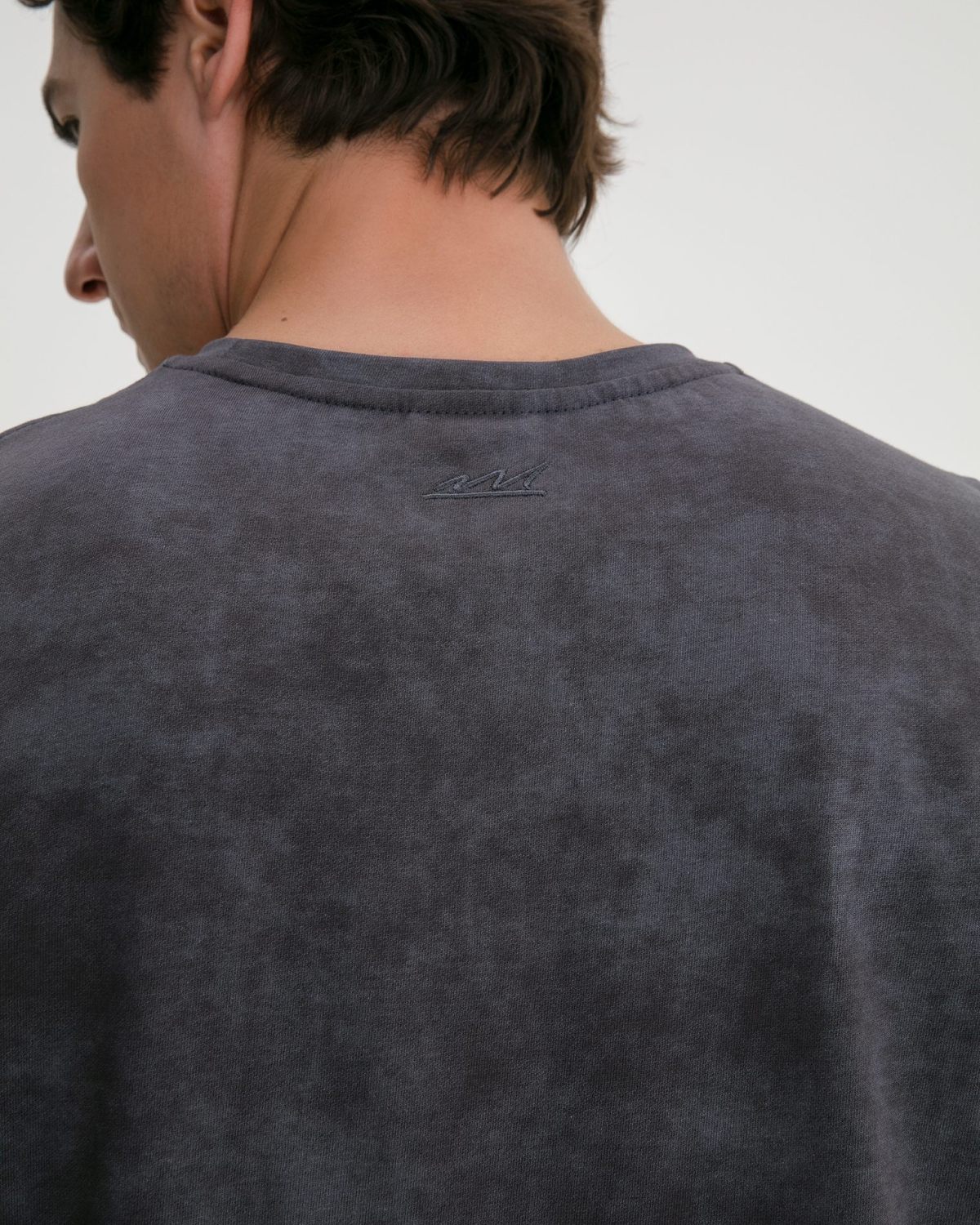 Футболка Oversize с wash-эффектом Gardenika Nikasport, U3GN47-GPH, цвет графит