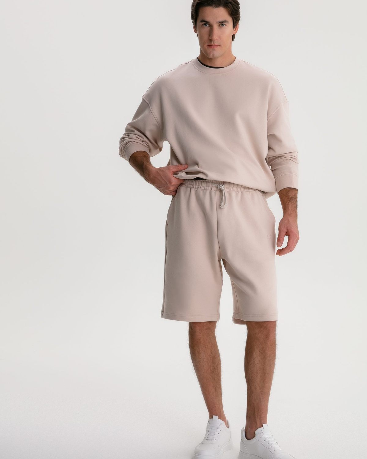 Шорты Oversize Pure Nikasport, M4PR92-BGE, цвет бежевый