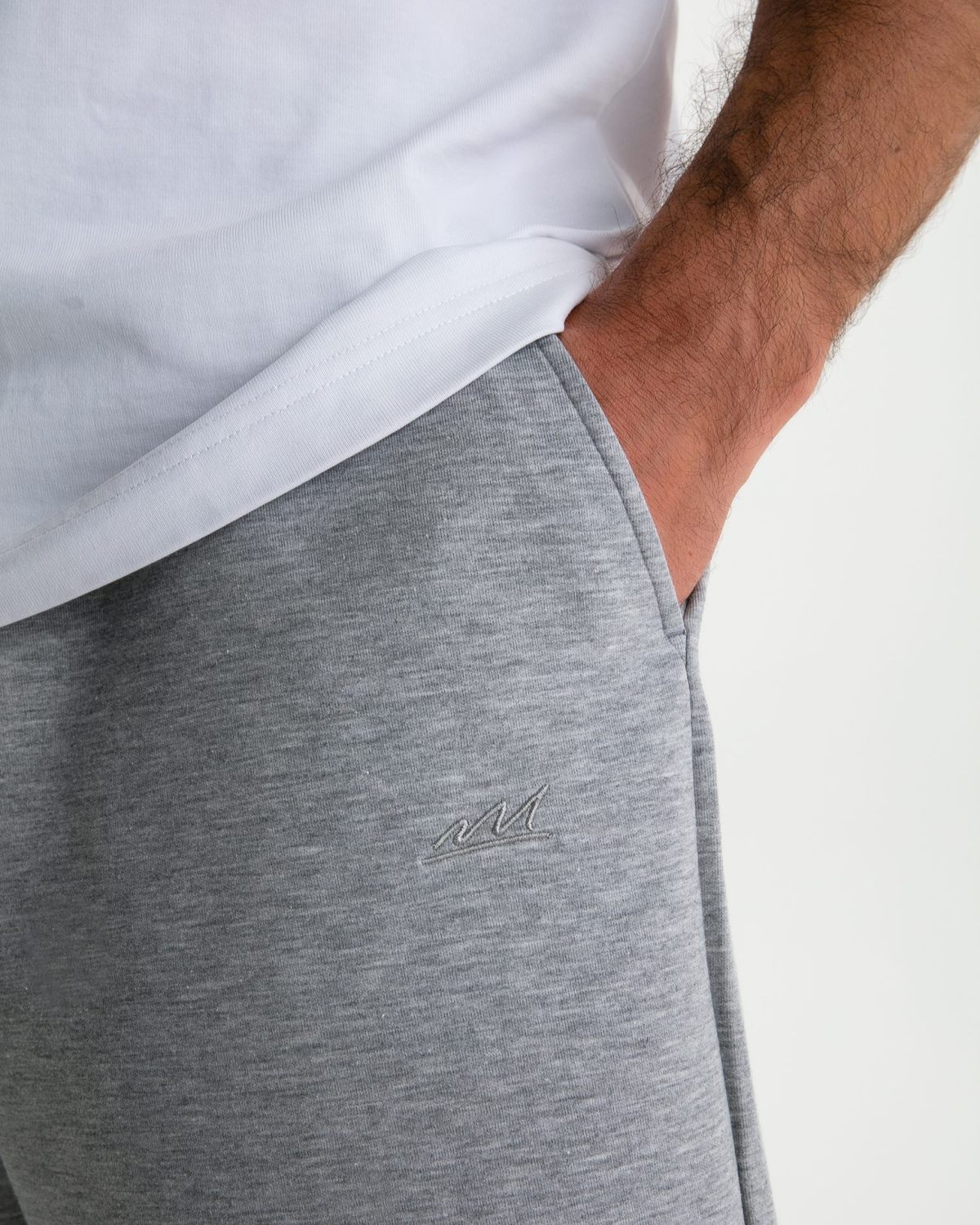 Шорты Oversize Pure Nikasport, M4PR92-GRY/MLG, цвет серый меланж