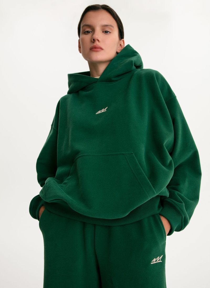 Худи Classic Nikasport, W5CL36-DRK/GRN, цвет зеленый