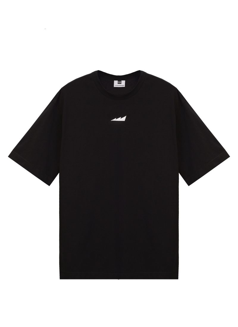 Футболка Oversize Black & White Nikasport, M4BW43-BLK, цвет черный