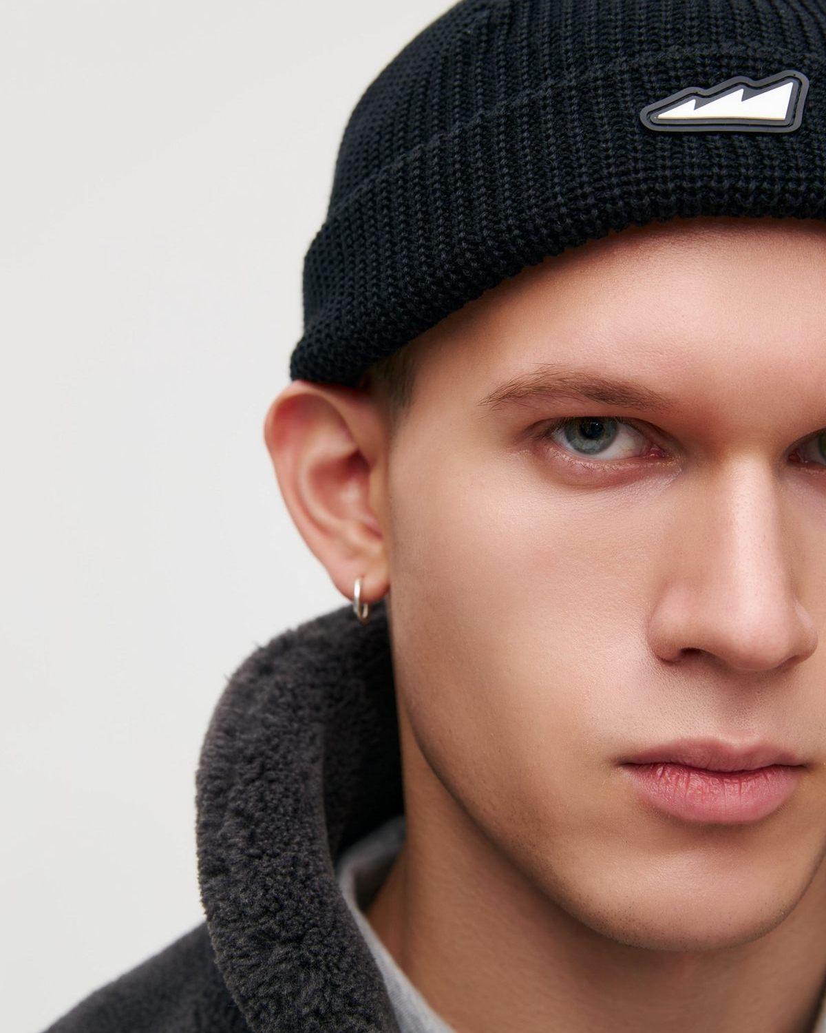 Укороченная шапка Beane Nikasport, U5CL131-BLK, цвет черный