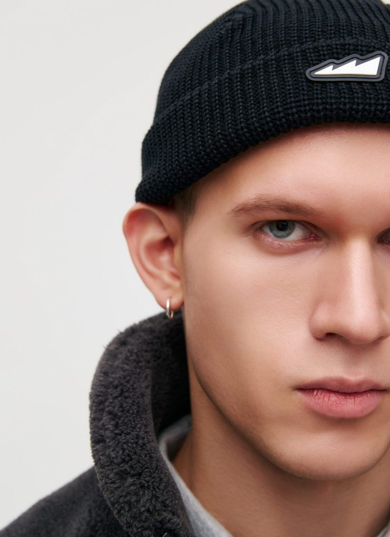 Укороченная шапка Beane Nikasport, U5CL131-BLK, цвет черный
