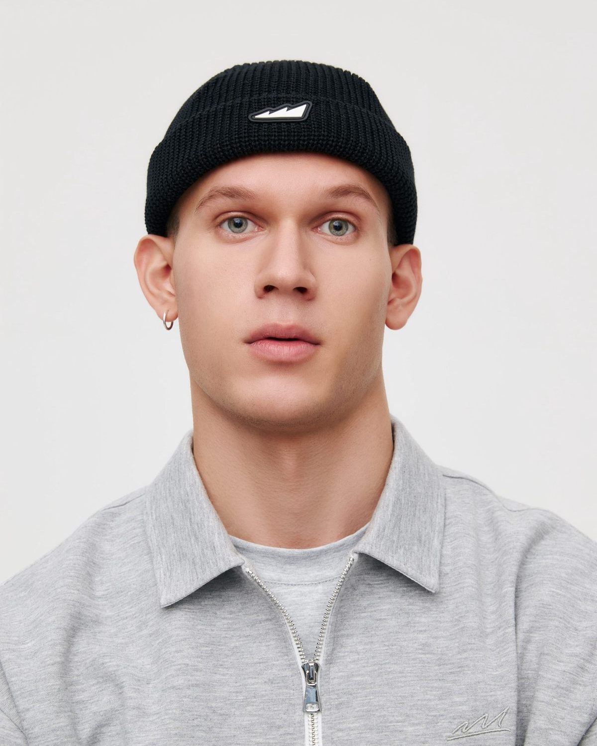 Укороченная шапка Beane Nikasport, U5CL131-BLK, цвет черный