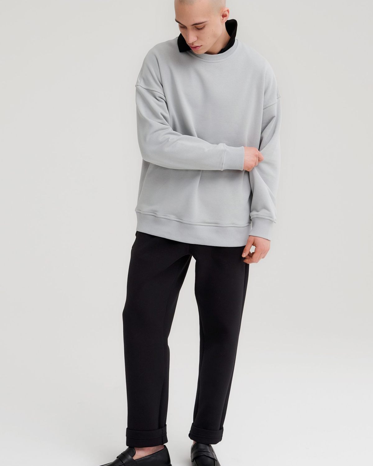 Свитшот Oops Nikasport, M4OPS33-GRY, цвет серый