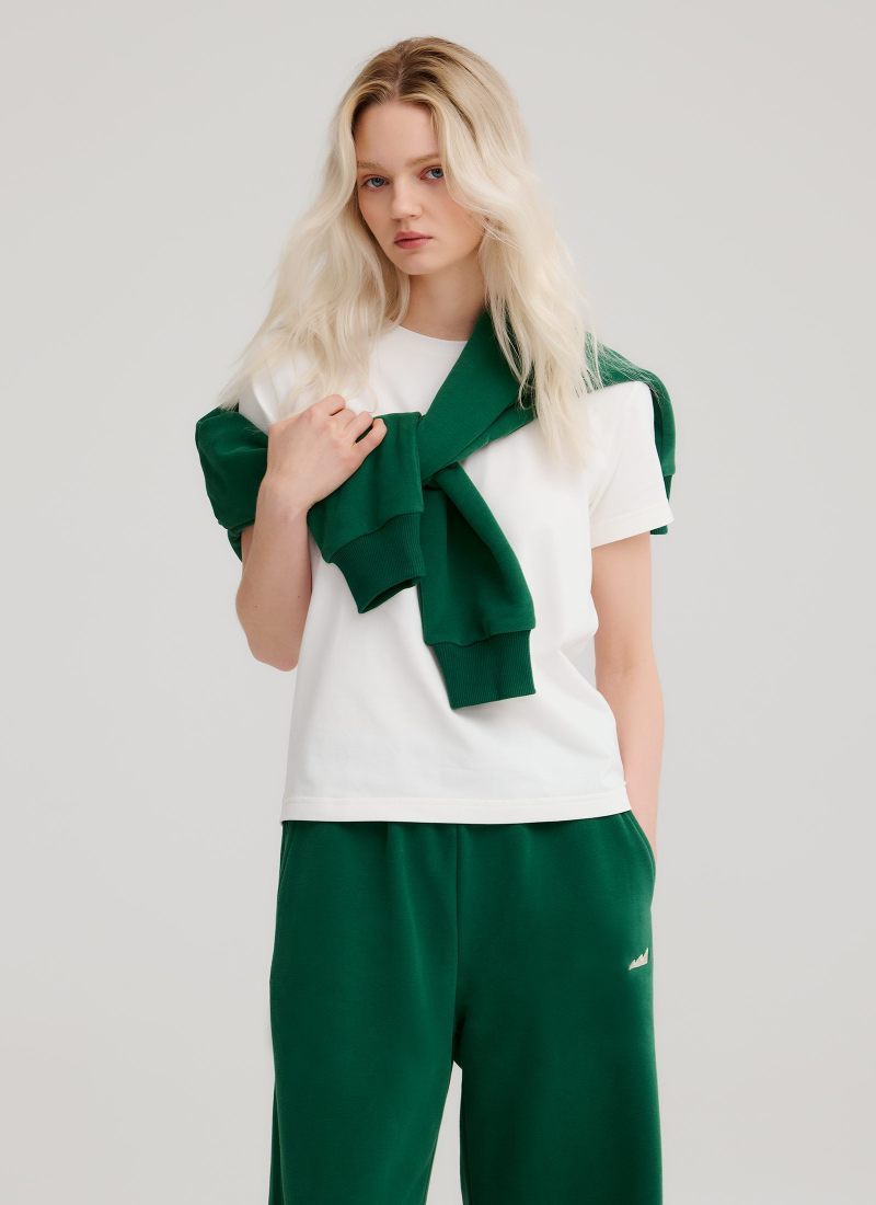 Футболка Regular Classic Nikasport, W5CL410-ECR, цвет экрю