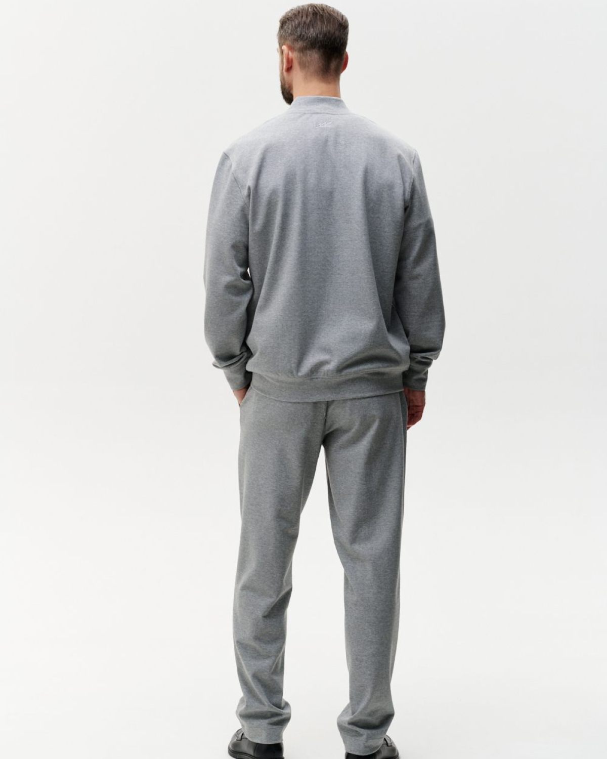 Брюки со стрелками Office Core Nikasport, 2M2OC814W-25GRY/MLG23, цвет серый меланж