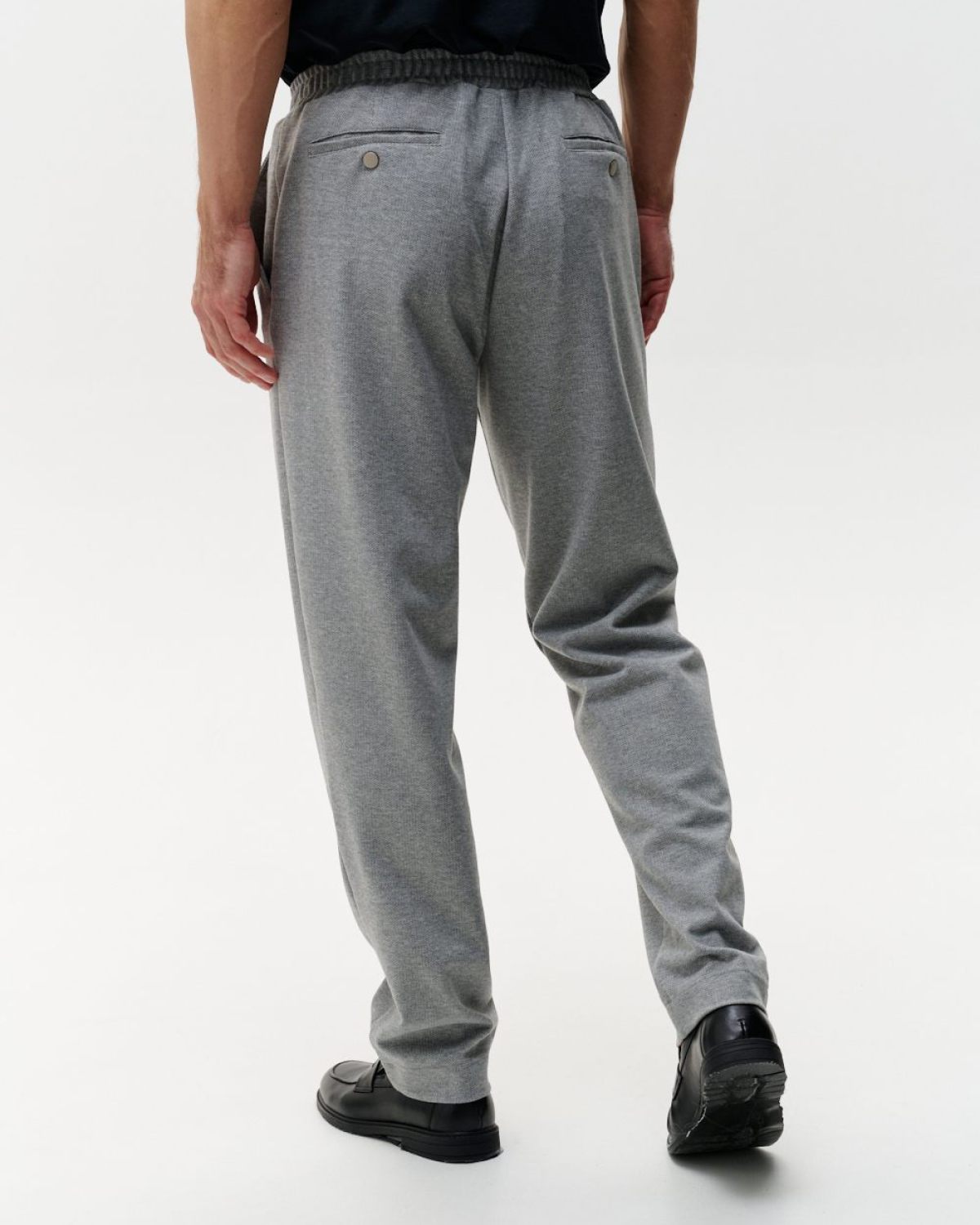 Брюки со стрелками Office Core Nikasport, 2M2OC814W-25GRY/MLG23, цвет серый меланж