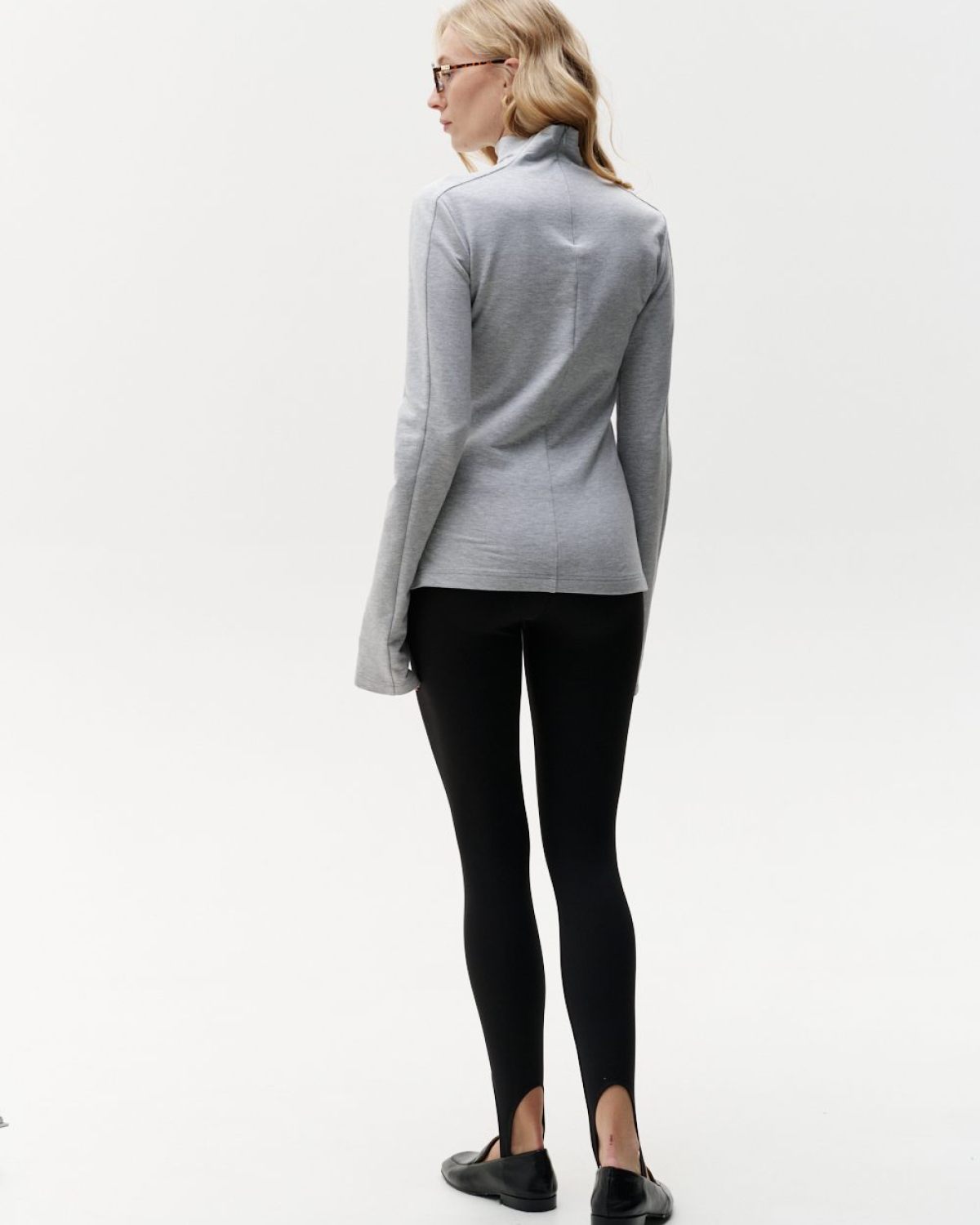 Лонгслив Slim Pure Nikasport, W5CLP48-GRY, цвет серый