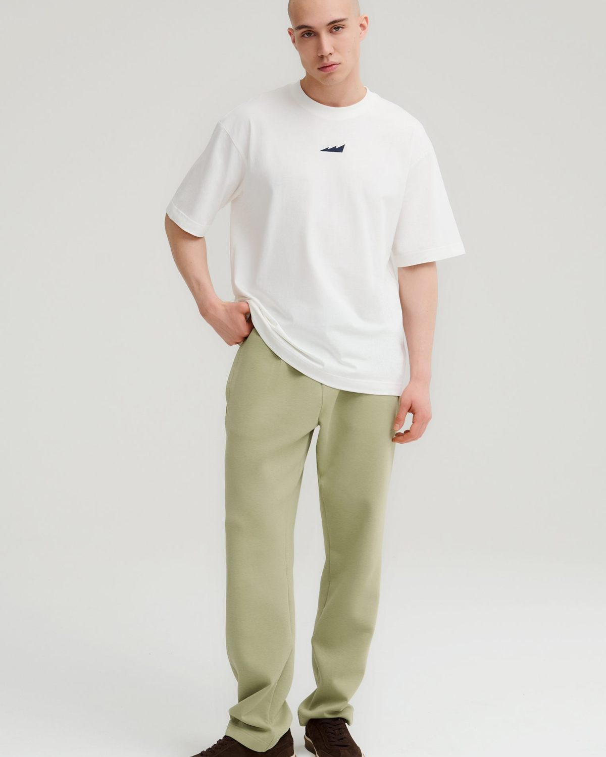 Футболка Oversize Сlassic Nikasport, M5CL47-ECR, цвет экрю