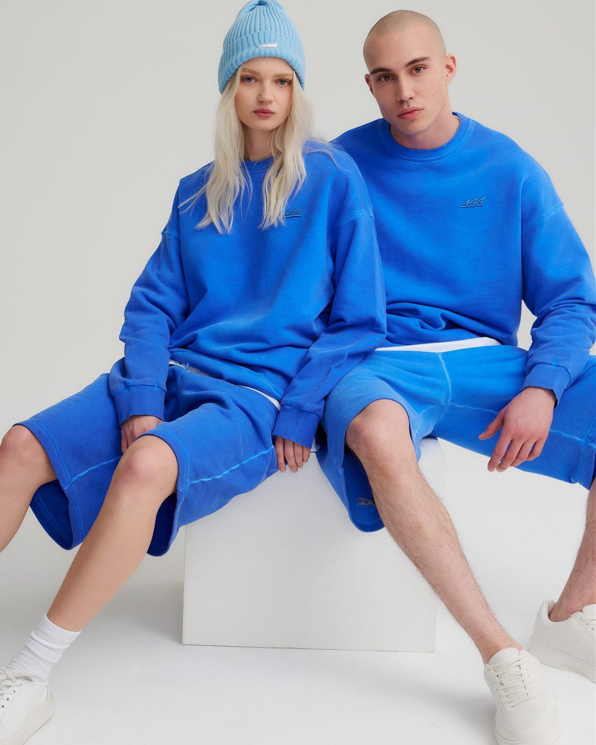 Шорты Oversize Pure Nikasport, U5CLP92-BLU, цвет синий