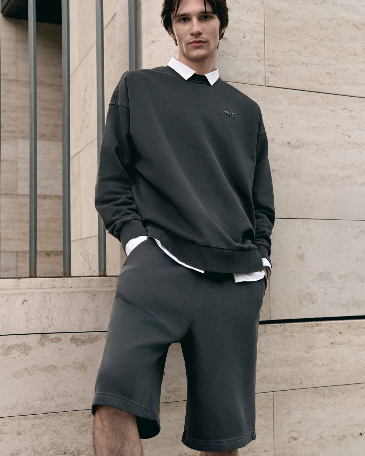 Свитшот Pure Nikasport, U5CLP33-GPH, цвет графит