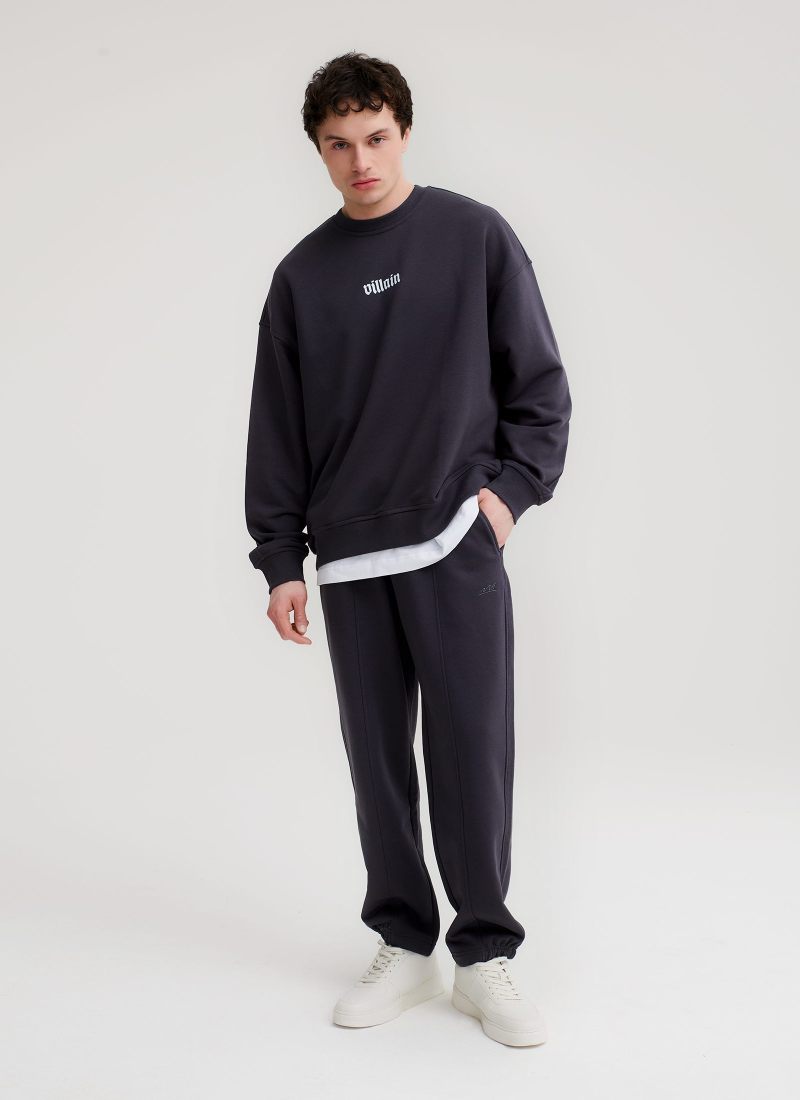 Свитшот Villains Academy Nikasport, M3VA33-GPH, цвет темно-серый