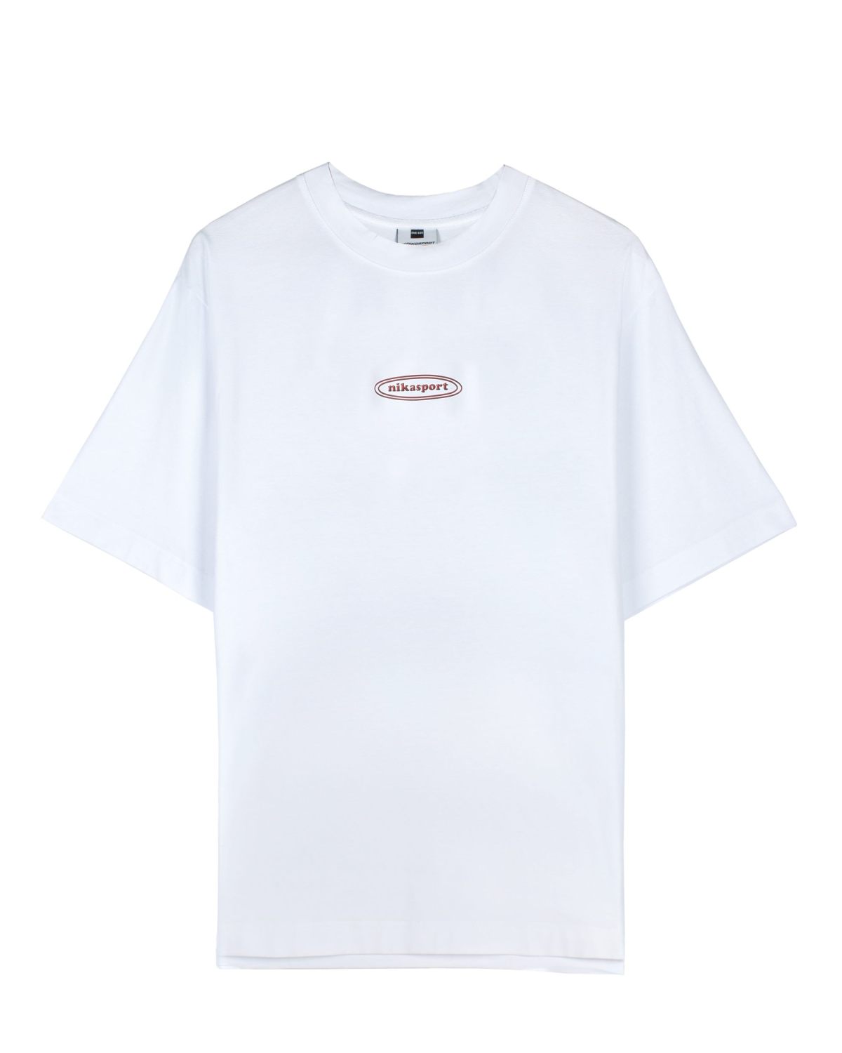 Футболка Oversize X-ray Nikasport, U2XR43-WHT, цвет белый