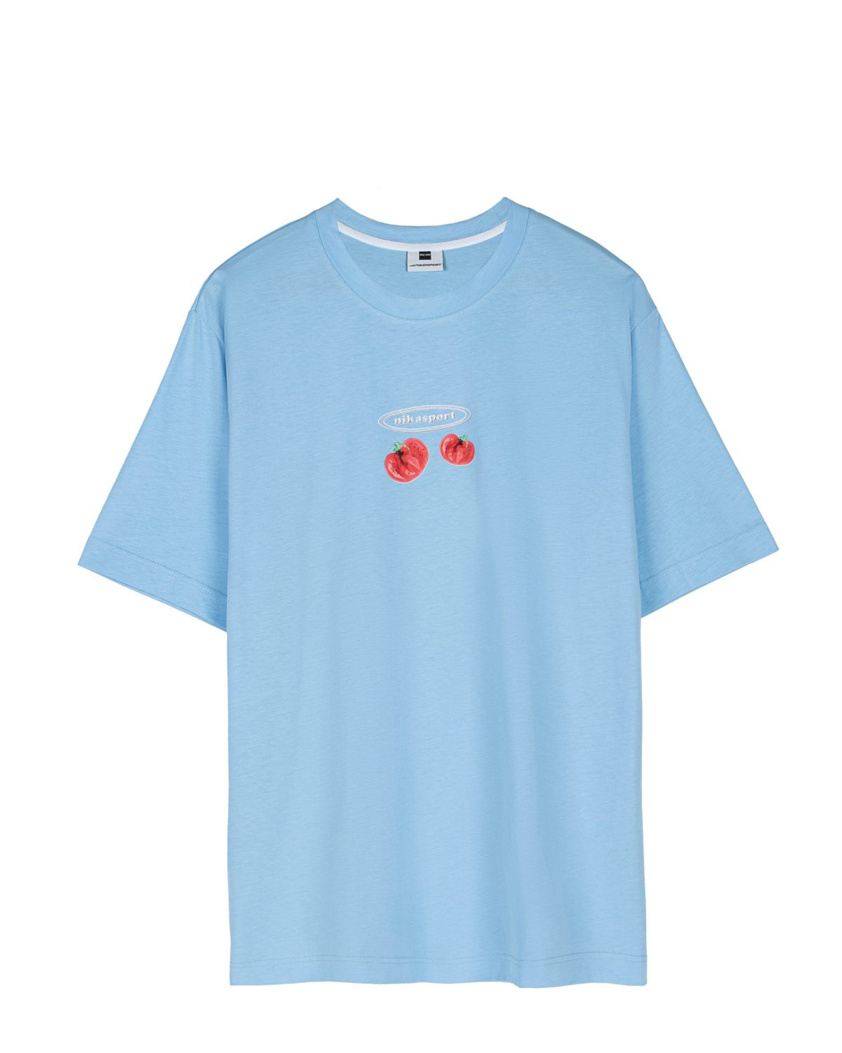 Футболка Oversize X-ray Nikasport, U2XR43-LGT/BLU, цвет голубой
