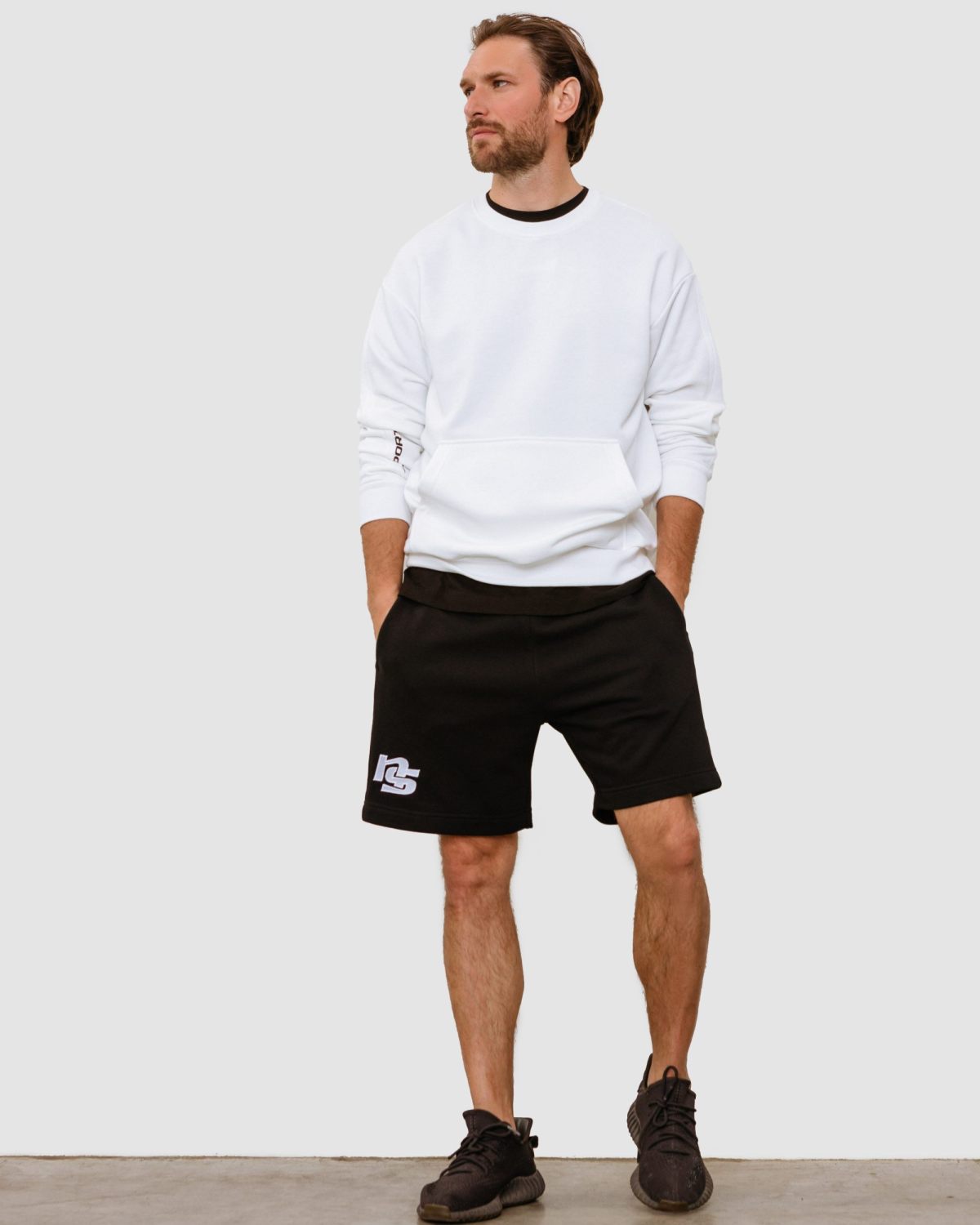 Шорты Regular Black&White Nikasport, M4BW91-BLK, цвет черный