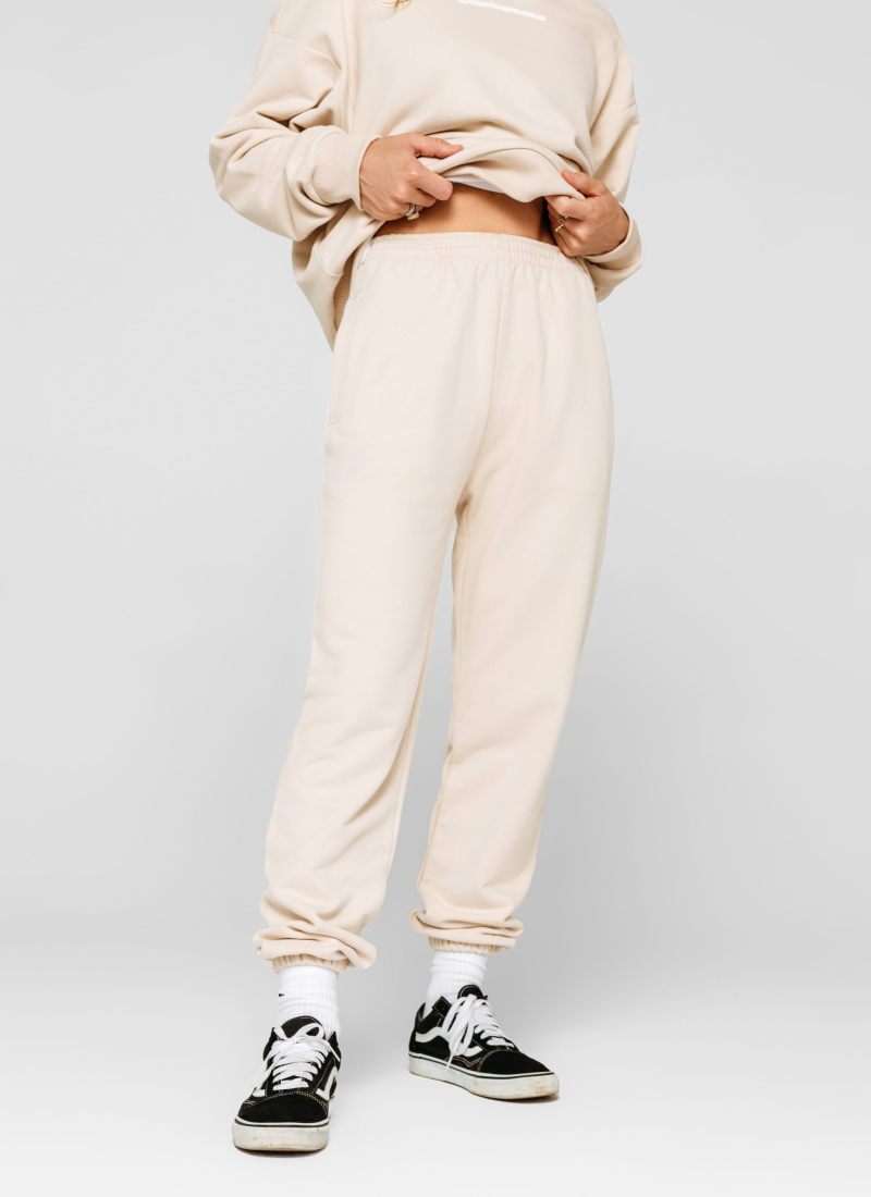 Брюки джоггеры Хоккейные мамы Nikasport, HM54-W99-LGT/BGE, цвет светло-бежевый